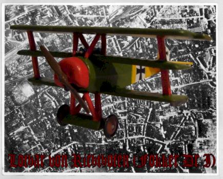 Lothar von Richthofens Fokker Dr. I by Originaldibbler(De)