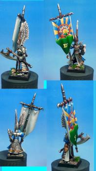 High elf standard bearer by axia