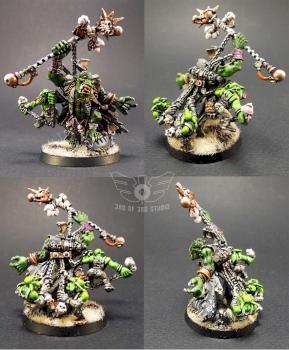 Ork 40K Wierd Boy by truth1985