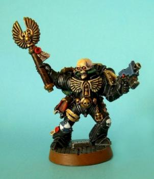 Chaplain - Dark Praetorians Space Marines Chapter by PhobosPL