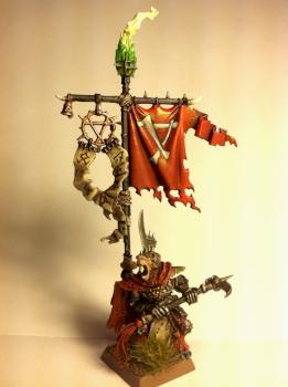 Skaven Battle Standard Bearer (BSB) by jschweitz