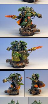 Salamanders Vulkan conversion, Warhammer 40k by Wappellious