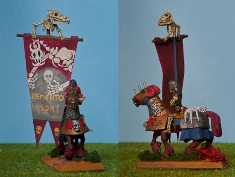 Undead mounted army standard by David Kolacinski