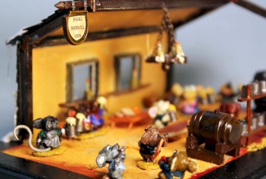 Bigg Barell Inn 3 Diorama by Borikk