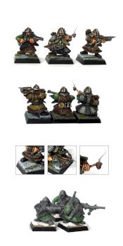 Mordheim Dwarfs Treasure Hunters Thunderers by nickname