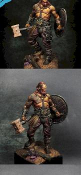 Old Barbarian by PintorDeMiniaturas