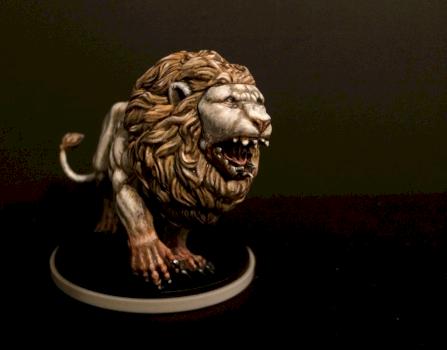 Kingdom Death: Monster White Lion by Screaming Antelope