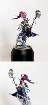 Mistweaver Saih (Warhammer Quest: Silver Tower) by glazed over