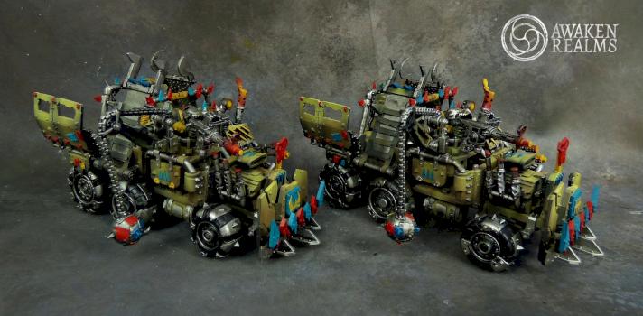 Ork Trukks by Awaken Realms