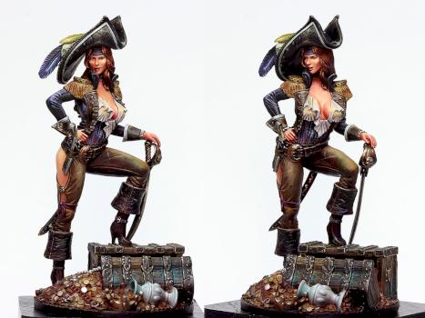 Anne Bonny 75mm KABUKI STUDIO by KABUKI MODELS