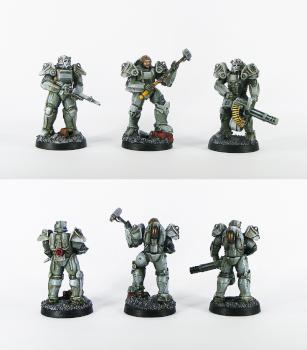 Fallout 4 Brotherhood of Steel Squad by DELTADOG