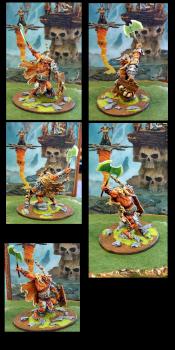 Orc Warlord GrimGob the Skintaker by Wizard Workshop