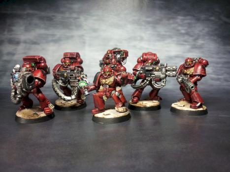 Blood Angels - Devastator Squad by Edghar