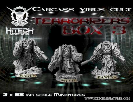 Terrorizers Box Wrath, Sadus, Mantas by hitechminiatures