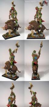 Savage Orc Great Shaman on War Boar by goblin1980