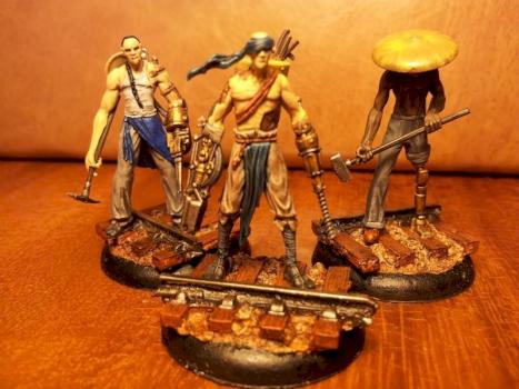 Malifaux Mei Feng Rail Crew 02 by Nickienogger