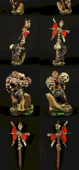 Extraordinary Ogre Banner Pen and Base by Aspen_of_Ocean