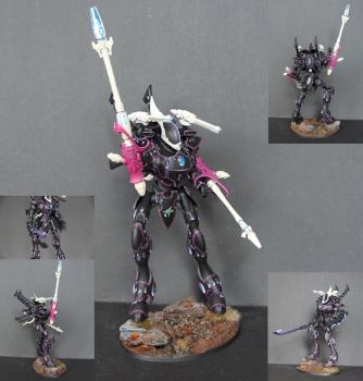 Eldar Wraithknight by Grotznik