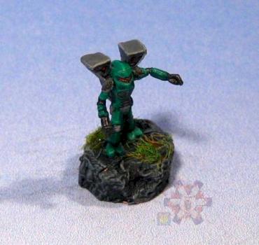 BattleTech Elemental BattleArmor 13mm Miniature by Ghostbear