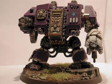 space marine dreadnought by kraggie