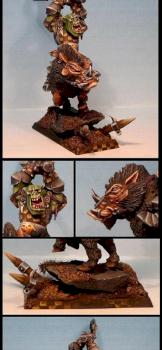 Orc on Boar by shitzzo