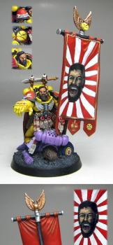 Angry Marine Standard Bearer by Komrad