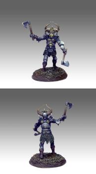 Elmore Masterworks Set # 4 - Evil Knight with Axes by Ghostpainter