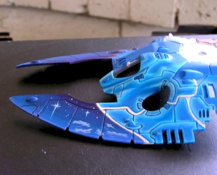 Eldar Falcon WIP by Unscientific Posts