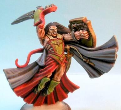 Khador Warcaster- Vlad "the avenging angel by pitynoman