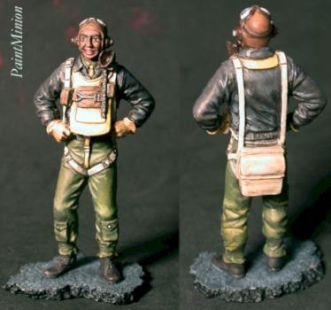 WWII Pilot by PaintMinion