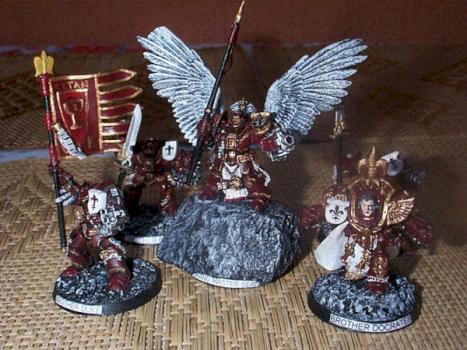 Daemonhunters Grand Master and retinue by KLK