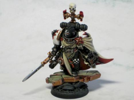 High Marshall Helbrecht of the Black Templars by pacmanman