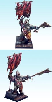 Nurgle Ogre Standard Bearer by olliekickflip