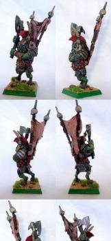 Nurgle Chaos Beastmen Battle Standard Bearer by BeastMum