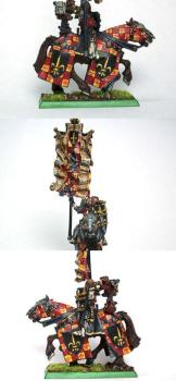 Bretonnian Questing Knight Standard by highpaladn