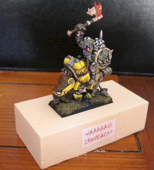 Orc Warboss on Ironbacked boar by Vogon