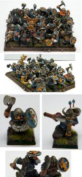 Dwarf warriors unit by nyozeko