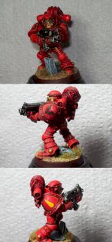 Pre Heresy Mk II Blood Angels by DarianZG