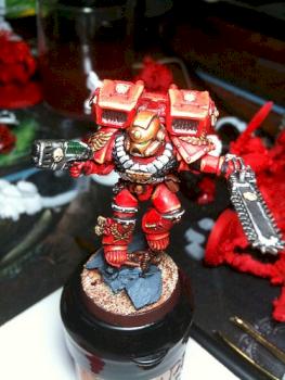 Blood Angels Vanguard Veteran by DarianZG