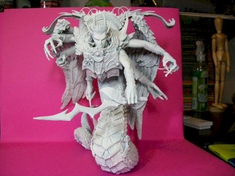 fulgrim daemonic primarch Wip WIP figurine by reg