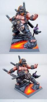 Ogre Kingdoms Ninja Maneater - New Pics by BeastMum