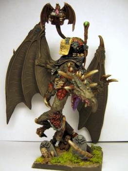 Vampire Counts Zacharias on Zombie Dragon by paganinin