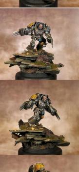 SPACE WOLF METAL TERMINATOR by King Kender