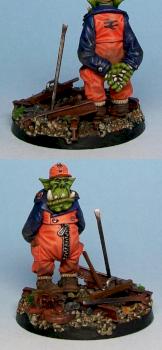 The Kromlech Ork Railman by tidoco2222