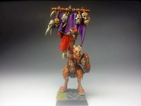 Ungor standard bearer - Conversion by Edghar