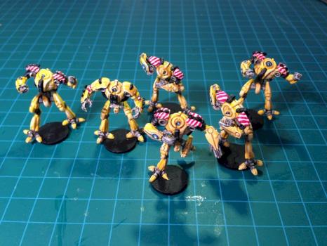 Some Dreadball Robots by burbidge