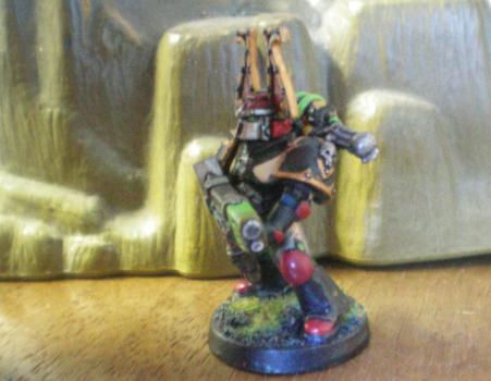 Iron Warrior Khrone warrior view 2 by Outlanders