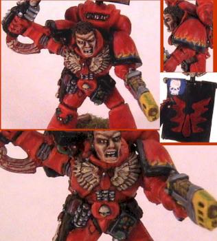 Blood Angel Veteran Sergeant by Captain of Moria