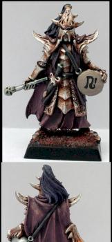 Dark Elf Black Guard Musician by Guardsman