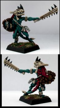 Lizardman Skink Chief by Guardsman